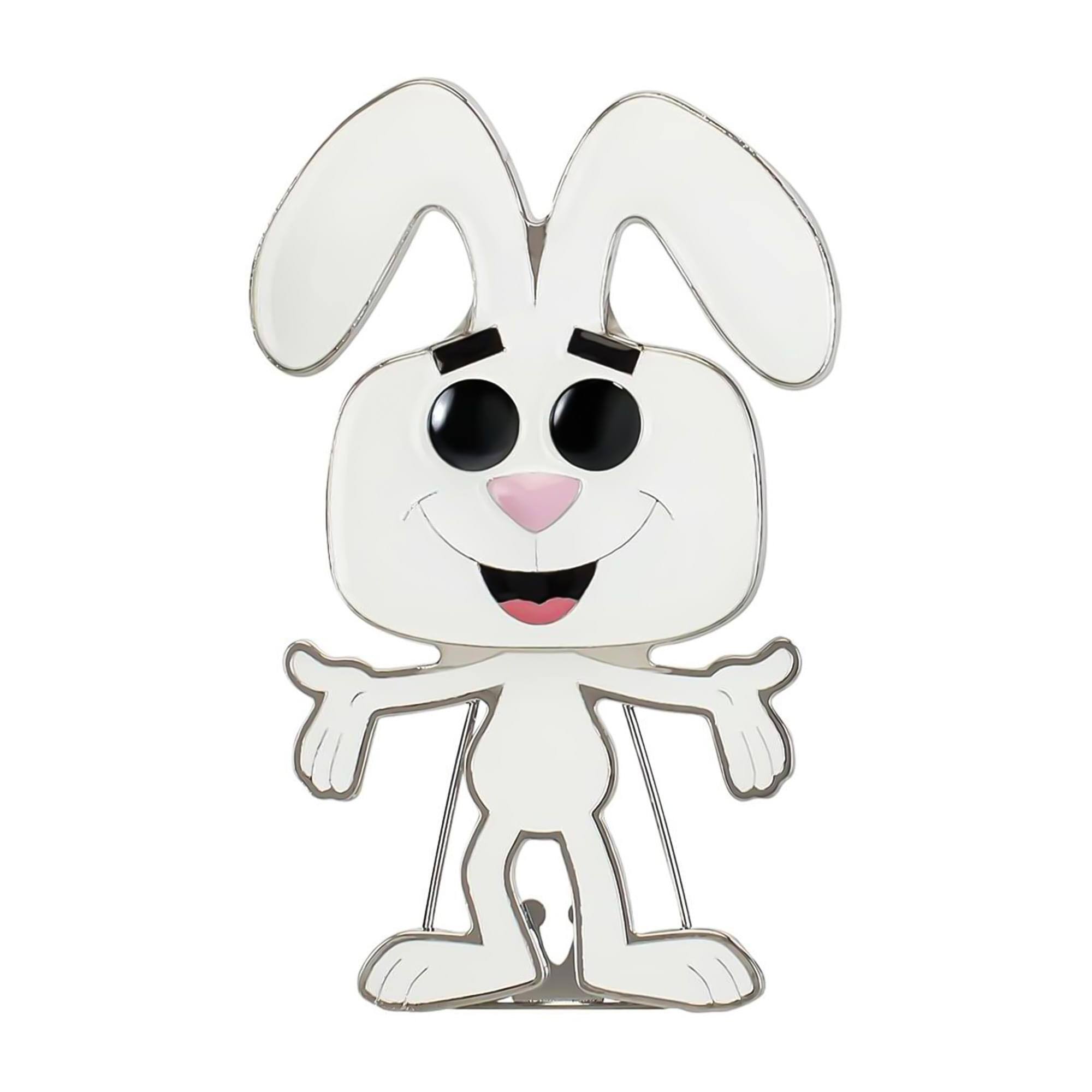 Alt View 10. Funko - Trix Ad Icons 3-Inch Funko POP Pin | Rabbit - White.