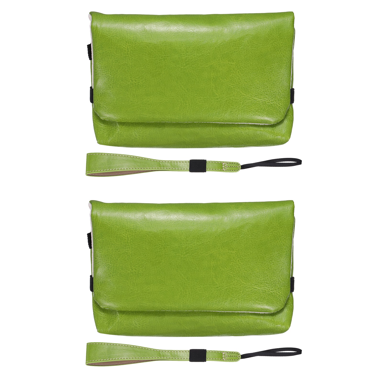 Unique Bargains - Multi-Purpose Nylon Camera Storage Bag, Small Portable Pouch for CCD Camera and Travel Cosmetic Use - Green