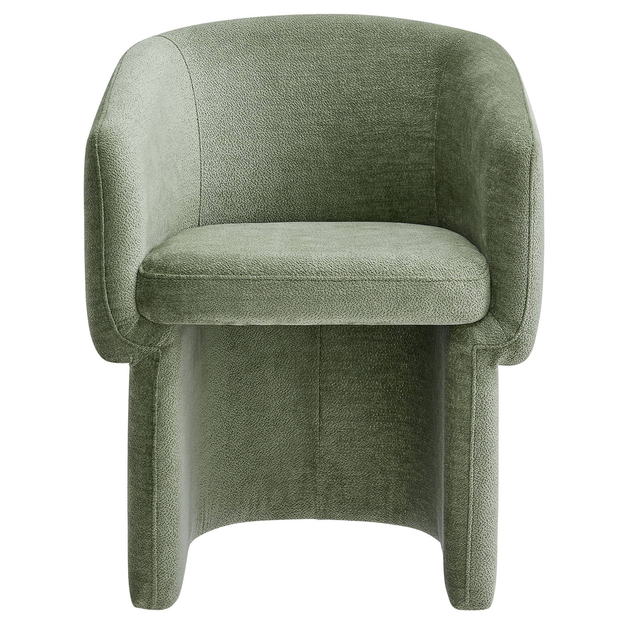 Alt View 5. Modway - Verity Barrel Back Dining Armchair - Sage.