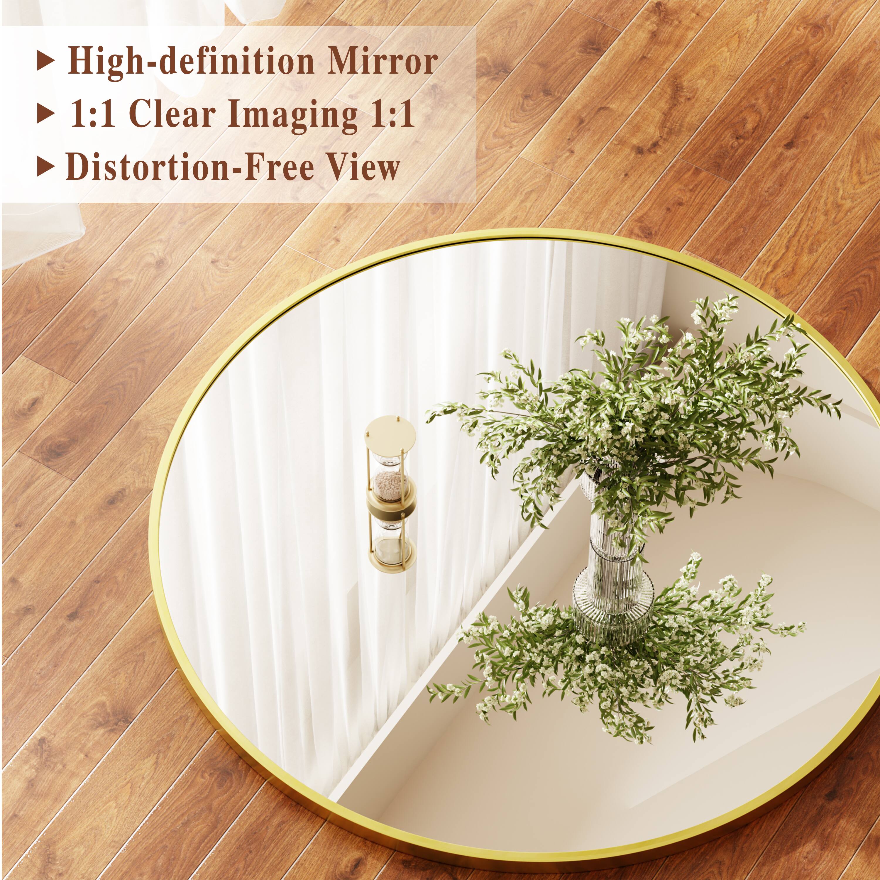 - High-definition Mirror
- 1:1 Clear Imaging
- Distortion-Free View