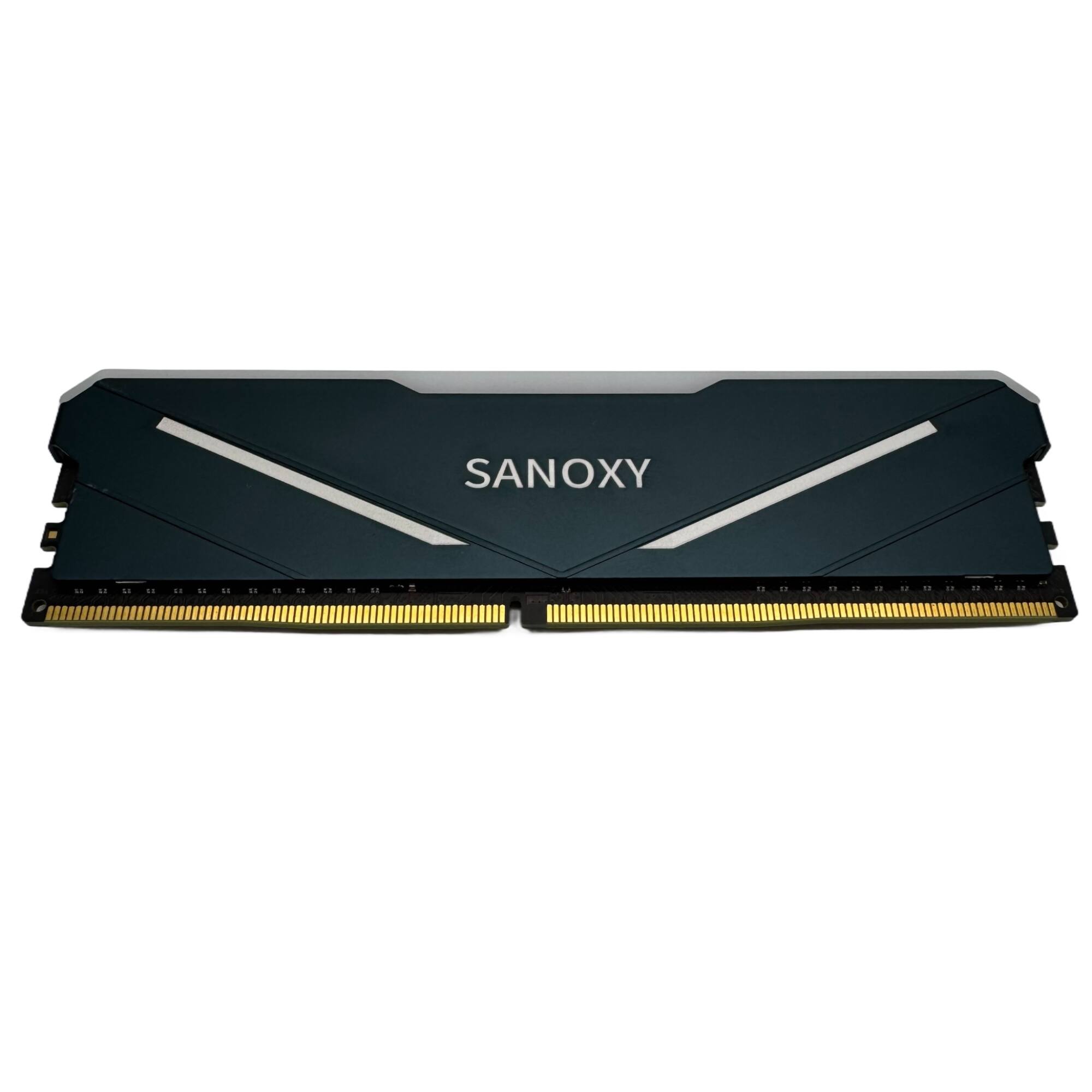 Left. Sanoxy - SANOXY 8GB DDR4 3600MHz Gaming RAM with Heat Sink – High-Speed Memory for PC & Gaming - Black.