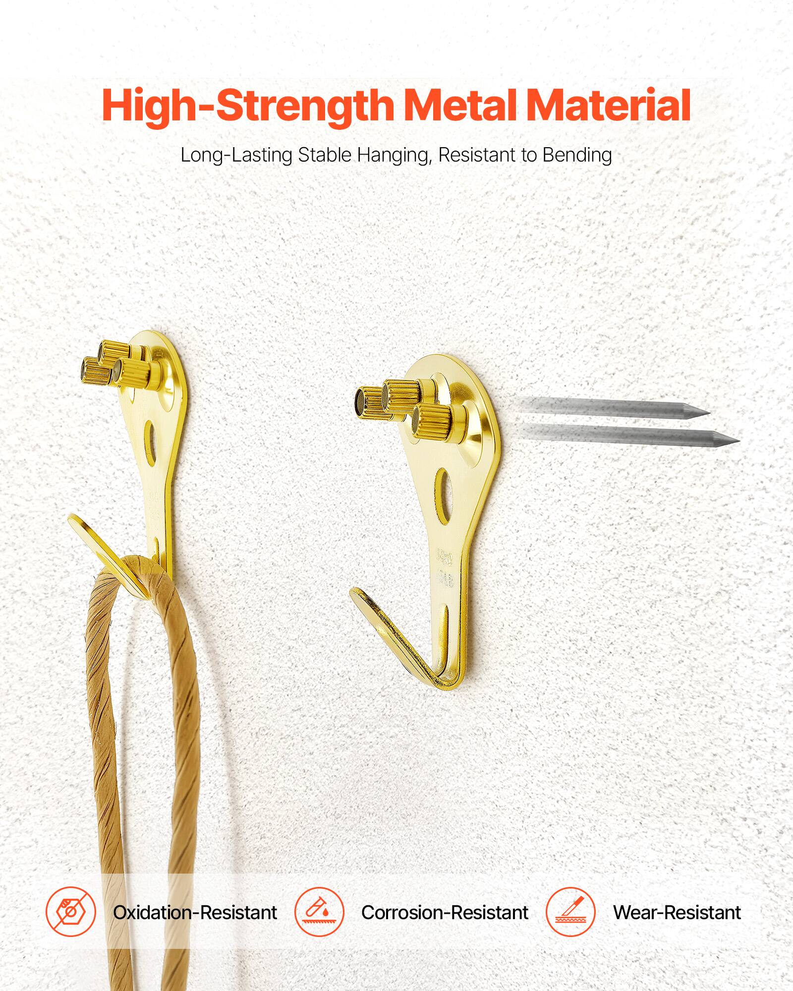 High-Strength Metal Material  
Long-Lasting Stable Hanging, Resistant to Bending  
Oxidation-Resistant  
Corrosion-Resistant  
Wear-Resistant