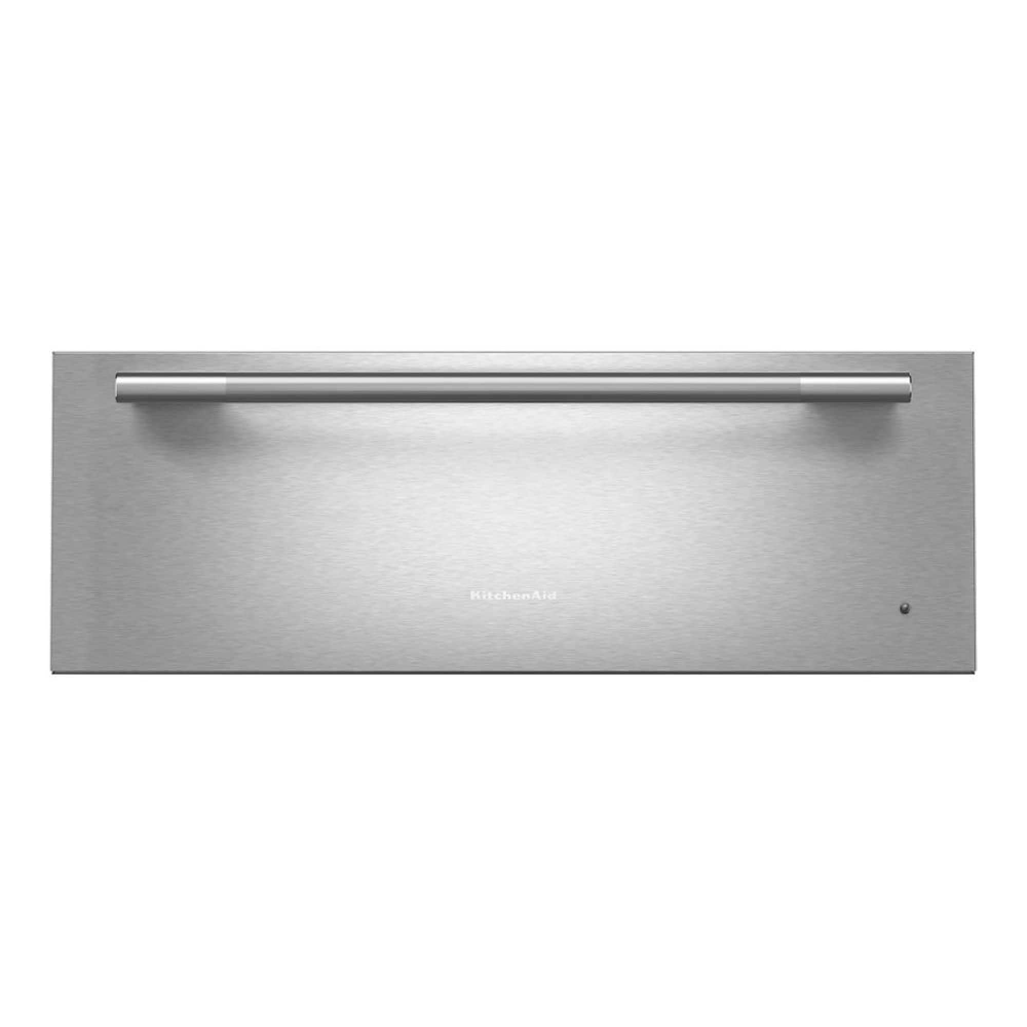 KitchenAid - 27" Warming Drawer With Slow Cook - Stainless Steel - Front_Zoom