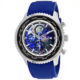 SeaPro - Men's Meridian World Timer GMT - Blue