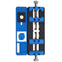 Unique Bargains - Adjustable PCB Fixing Holder, 3.5"x7.4"x0.6" Dual Axis Multifunctional PCB Clamp Tool for Phone Repair