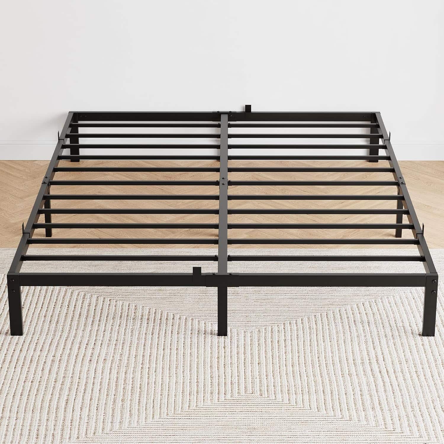 GARVEE- Twin Bed Frame, Heavy Duty Metal, Black– Strong & Reliable Metal Bed Frame- 10 Inch