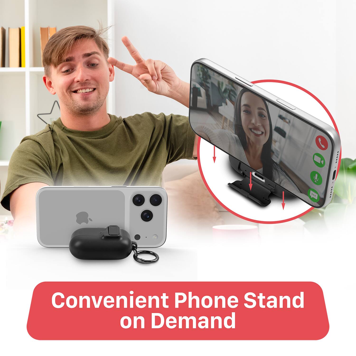 Convenient Phone Stand on Demand