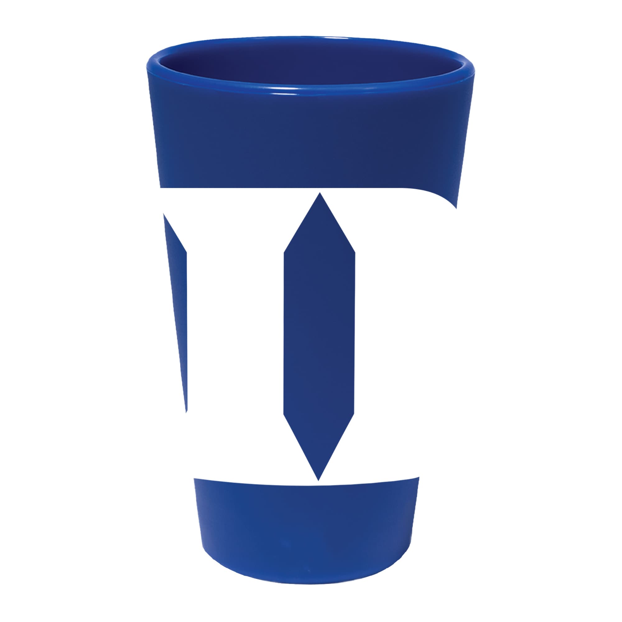 Front. WinCraft - Duke Blue Devils 16oz. Team Color Silicone Pint Glass - Multicolor.