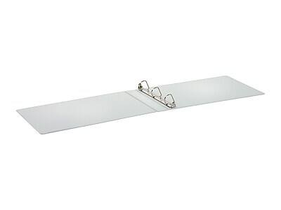 Alt View 2. Cardinal - ClearVue 1 1/2" 3-Ring View Binder, D-Ring - White.