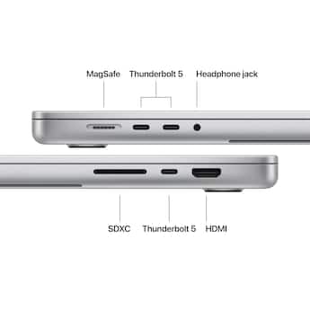 Apple MacBook Pro 16 inch Laptop M5 Pro chip with 18 core CPU and Apple MacBook Pro 16 inch Laptop M5 Pro chip with 18 core CPU and