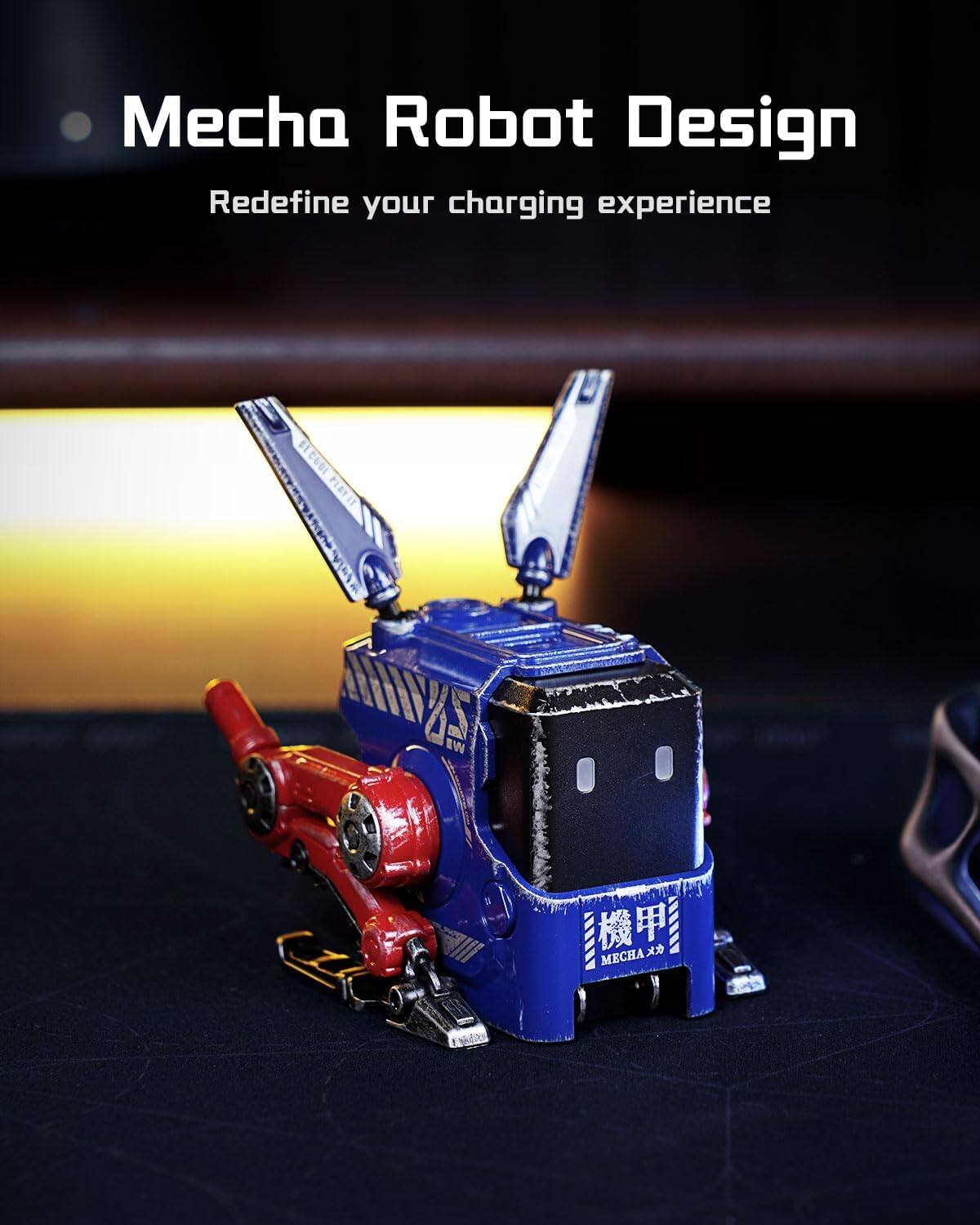 Mecha Robot Design  
Redefine your charging experience