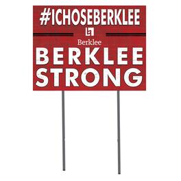 Jardine - Berklee College of Music 18'' x 24'' I Chose Lawn Sign - Red