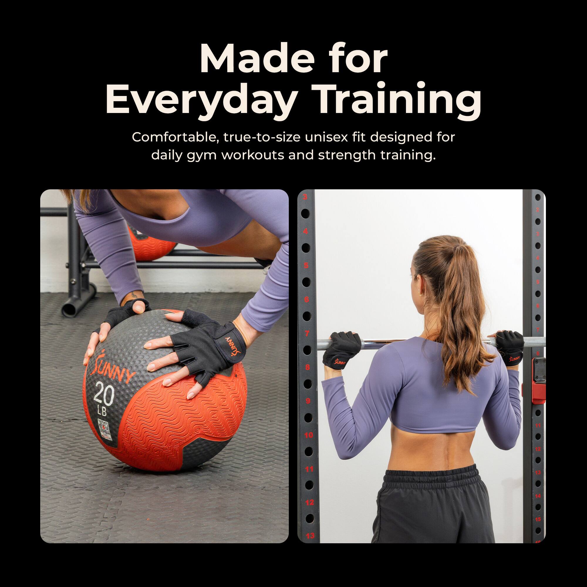 Made for Everyday Training  
Comfortable, true-to-size unisex fit designed for daily gym workouts and strength training.