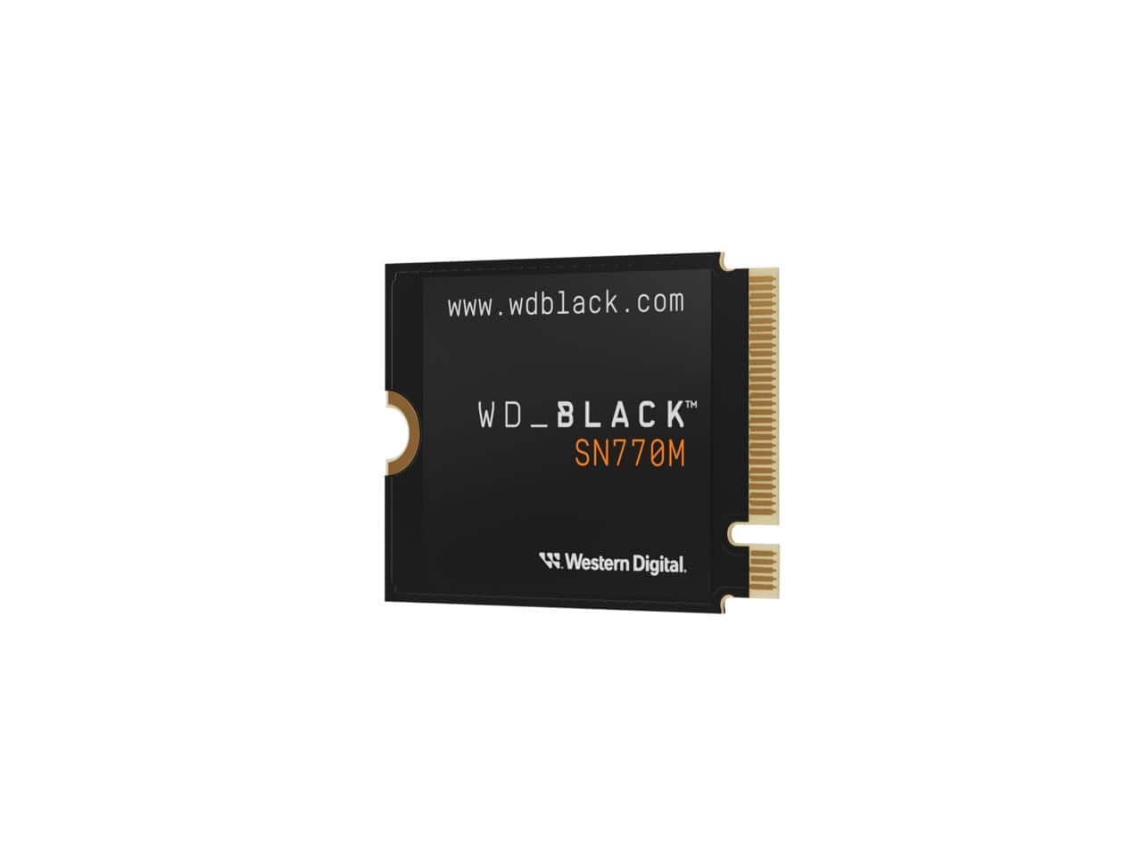 Western Digital - WD Black SN770M WDS500G3X0G 500 GB Solid State Drive - M.2 2230 Internal - PCI Express NVMe (PCI Express NVMe 4.0 x4)