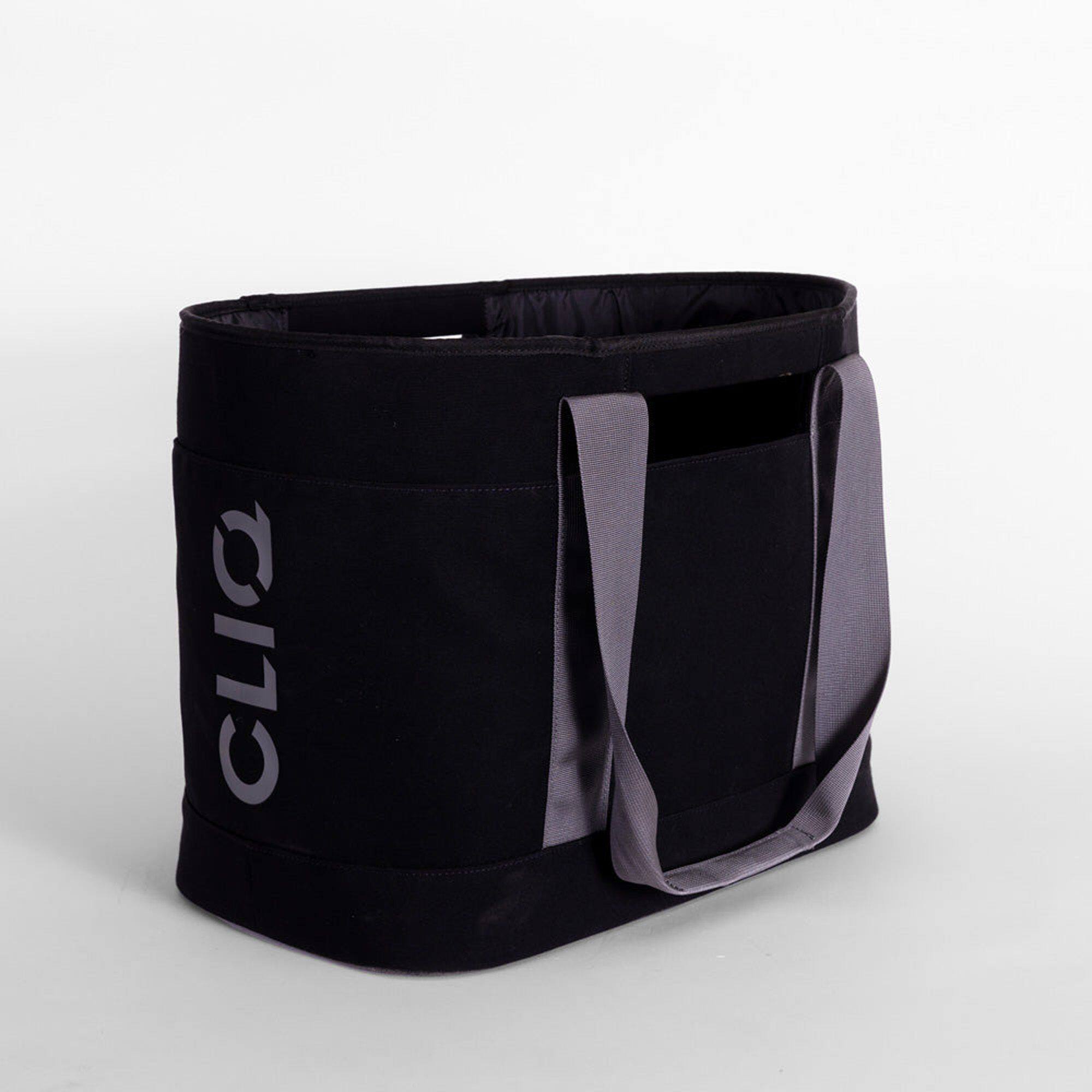 Front. CLIQ - CLIQ ToQ Tote Bag - Black Beauty.
