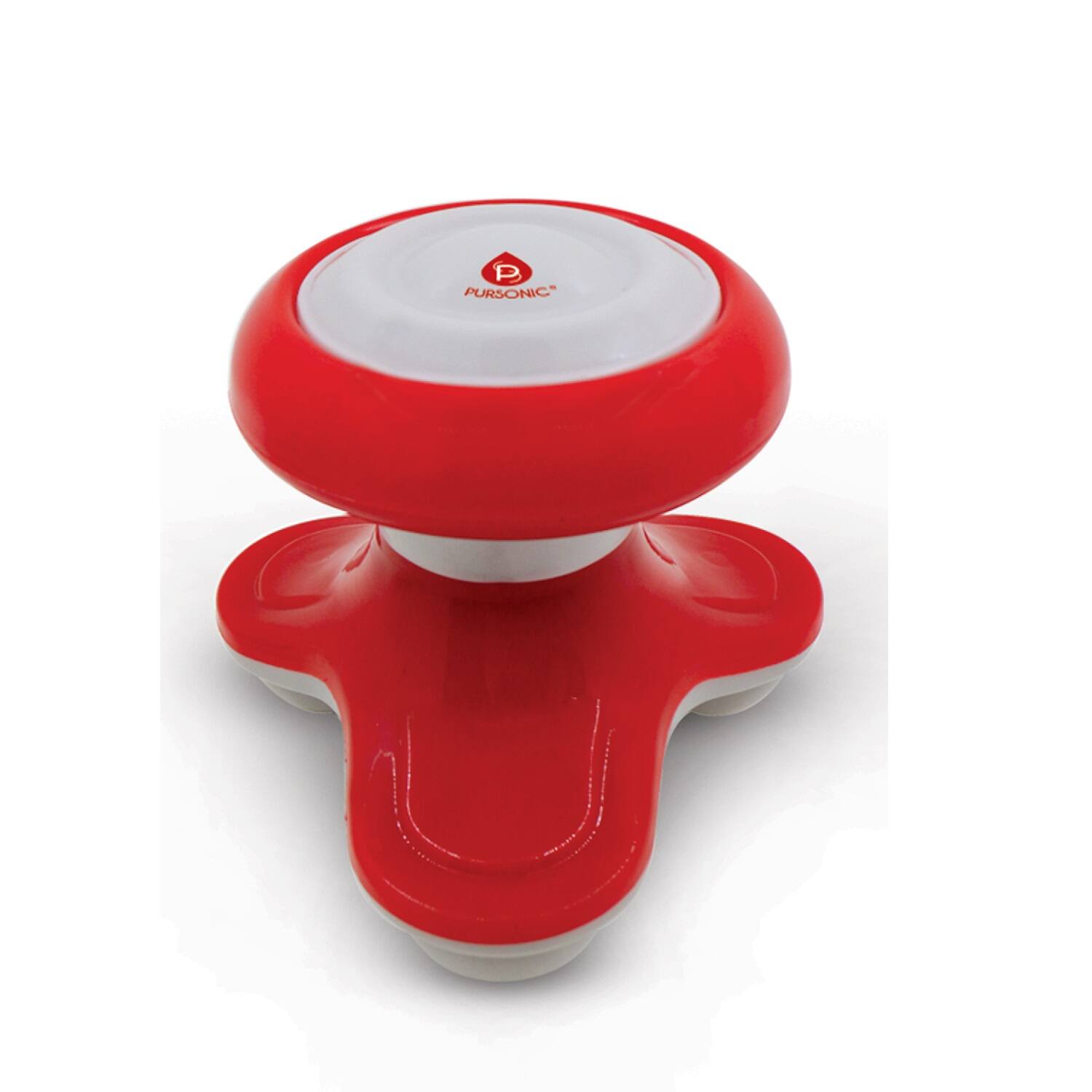 Left. Pursonic - Handheld Electric Sport Massager - Red.