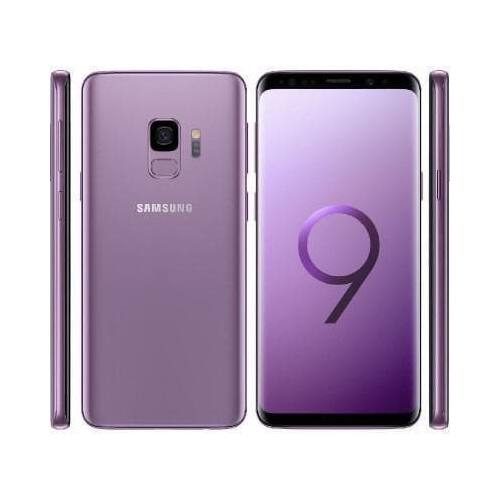 Back. Samsung - Samsung Galaxy S9 G960U (Fully Unlocked) 64GB - Lilac Purple.