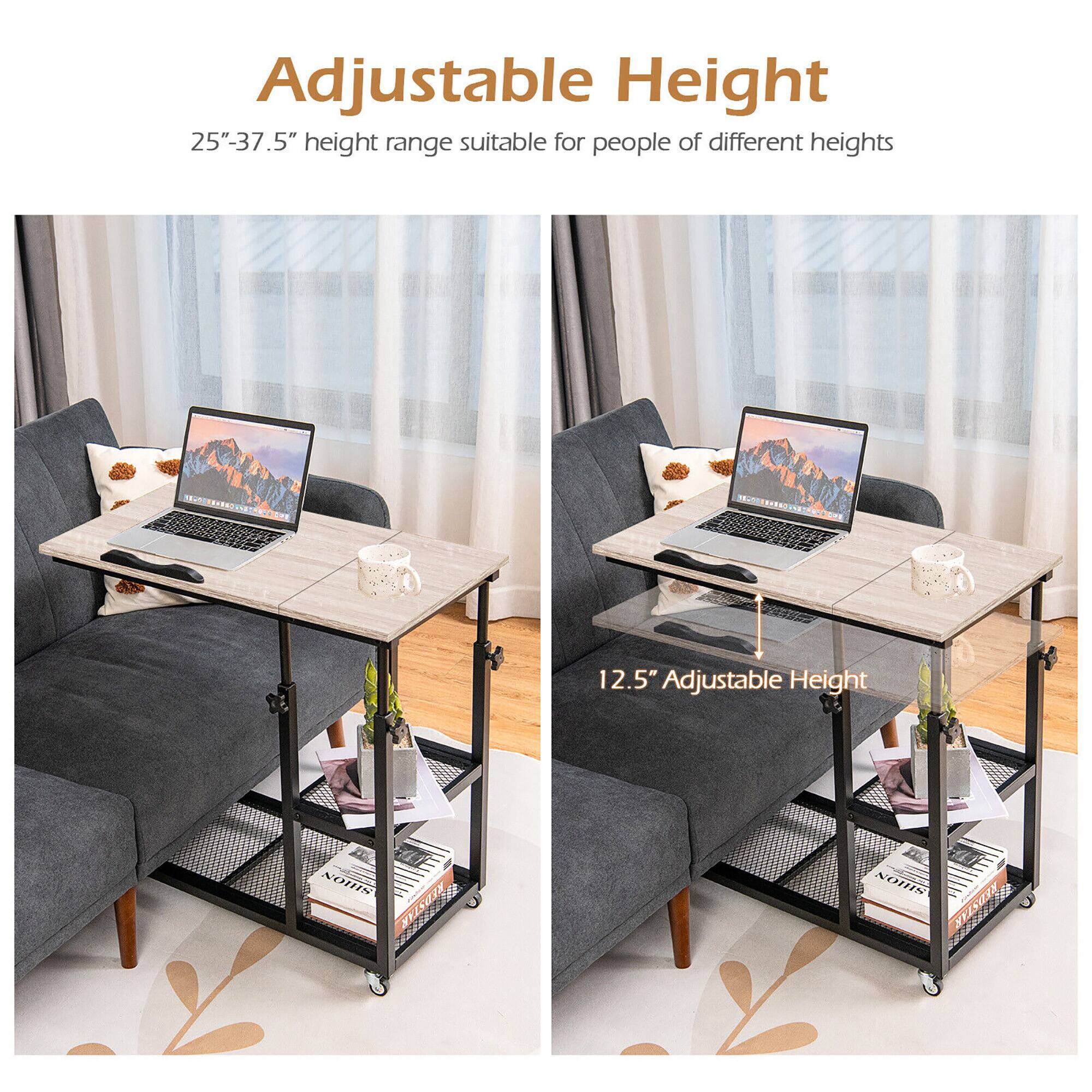 Adjustable Height

25"-37.5" height range suitable for people of different heights

12.5" Adjustable Height