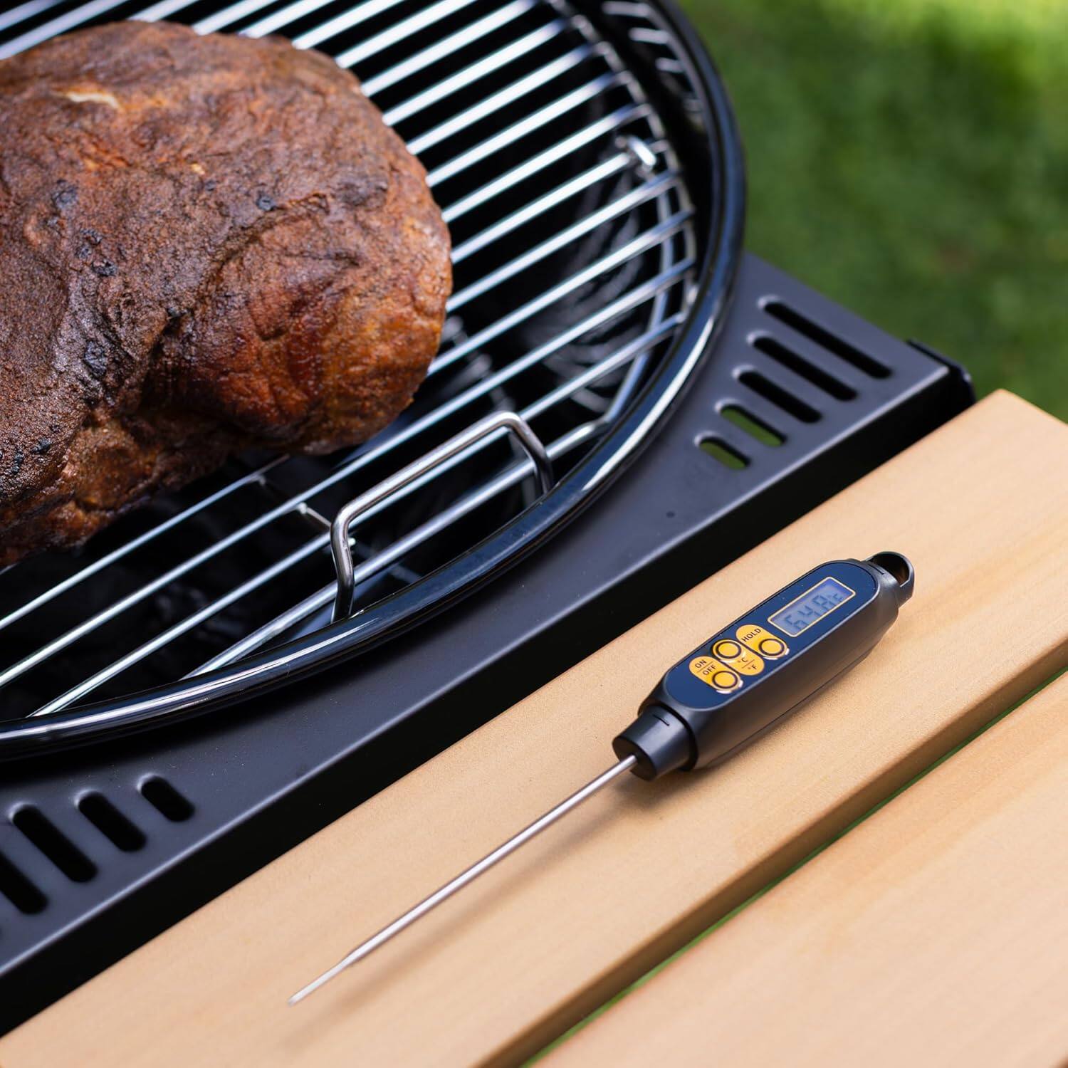 Angle. Maverick - Digital Long Stem Instant Read Thermometer - Black.
