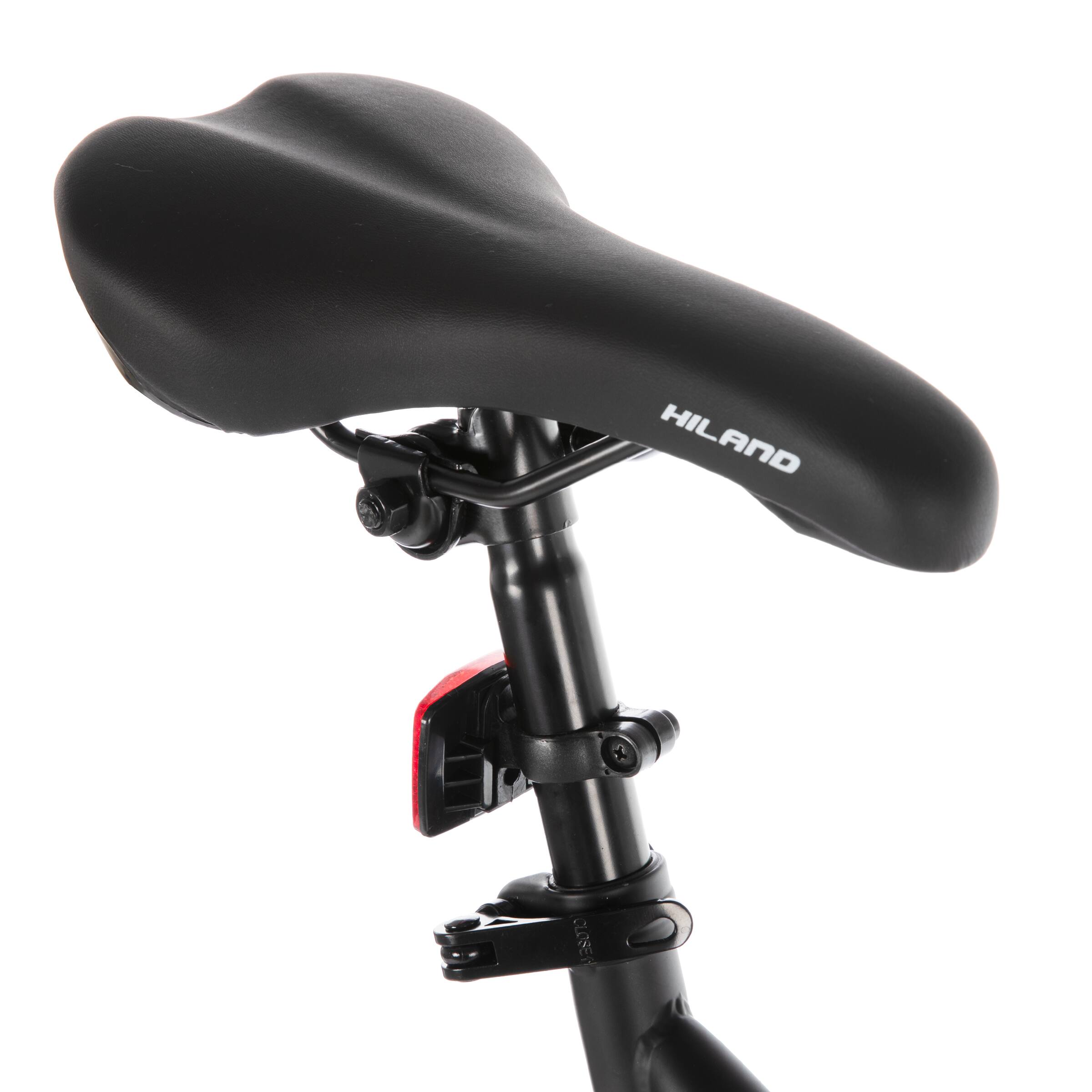 Alt View 5. HILAND - HILAND Full Suspension 26" Men's Mountain Bike - Adult MTB for Adults  - Black - Black.