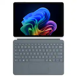 Microsoft - Surface Pro Copilot+ PC Surface Pro 12" Keyboard Ocean - Platinum