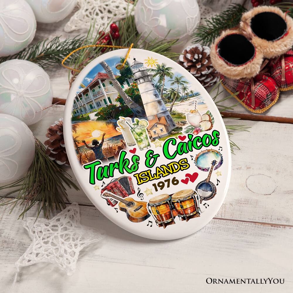 Turks & Caicos Islands  
1976  
ORNAMENTALLY YOU