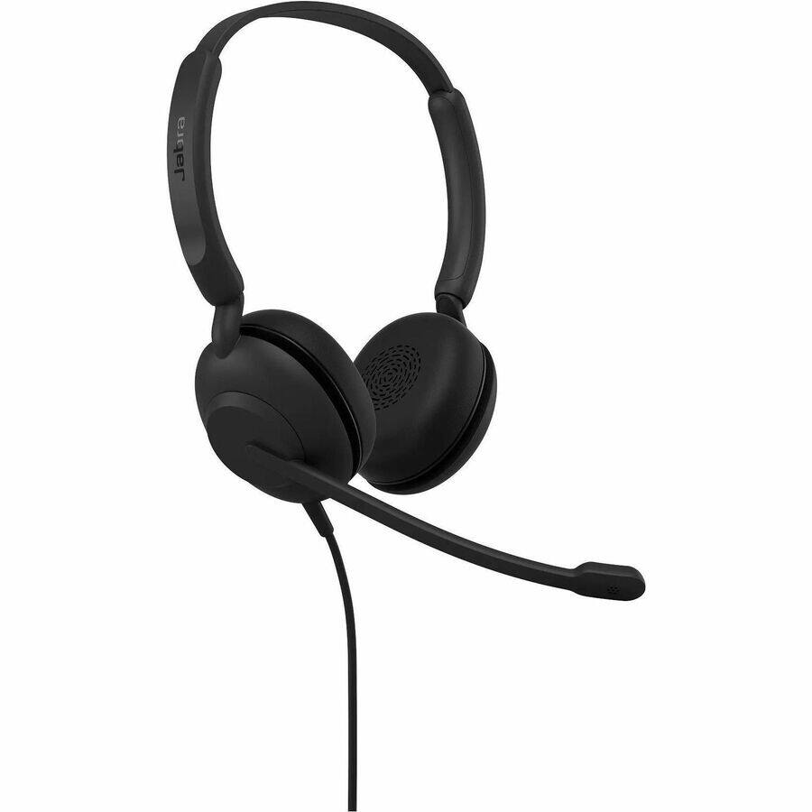 Alt View 4. Jabra - Jabra Evolve 10 Headset - Stereo - USB Type A - Wired - 20 Hz to 20 kHz - Over-the-head, On-ear - Binaural - Supra-aural - Black.