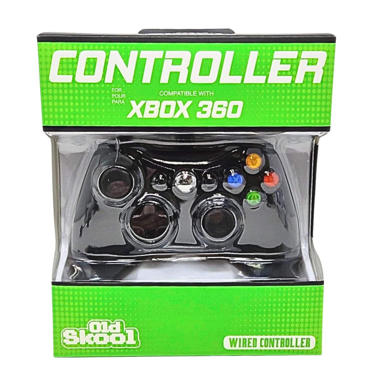 Old Skool - Wired USB Controller for PC & XBOX 360 - Black price history on PriceWatchPro