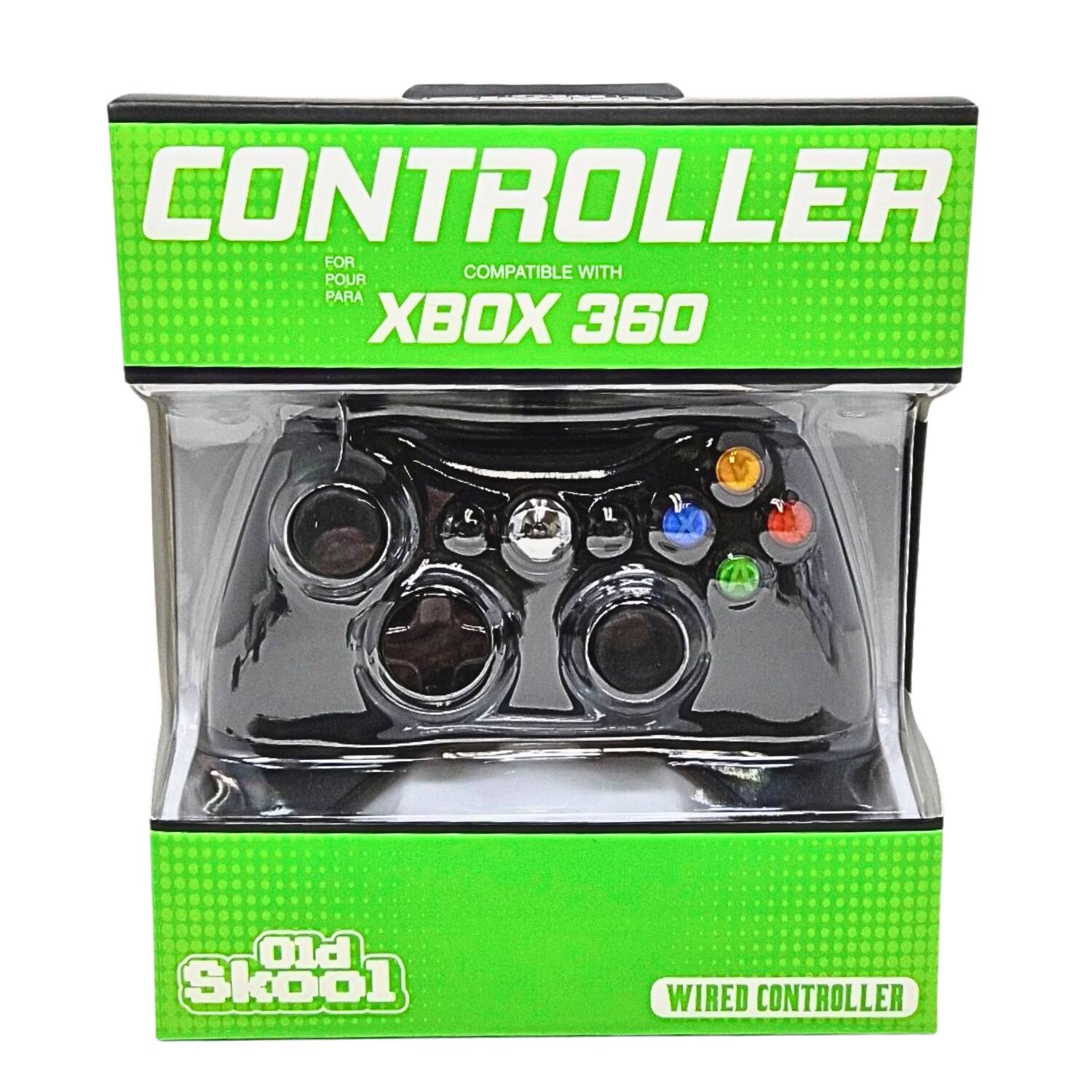 CONTROLLER FOR COMPATIBLE WITH XBOX 360 Old Skool WIRED CONTROLLER
