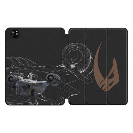 Front. Keyscaper - Star Wars: A New Hope FactionTech Tablet Case - Apple iPad Pro 13in (M4) - Razor Crest.