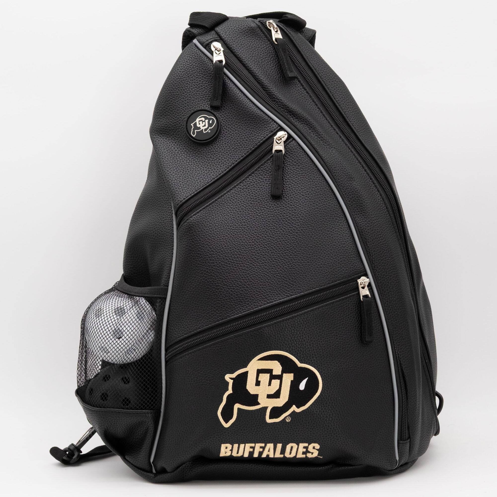 Alt View 3. Team Golf - Colorado Buffaloes Embroidered Team Pickleball Backpack - Multicolor.