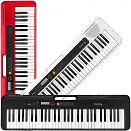 Casio - Casiotone CT-S200BK 61-Key Portable Keyboard (Black)