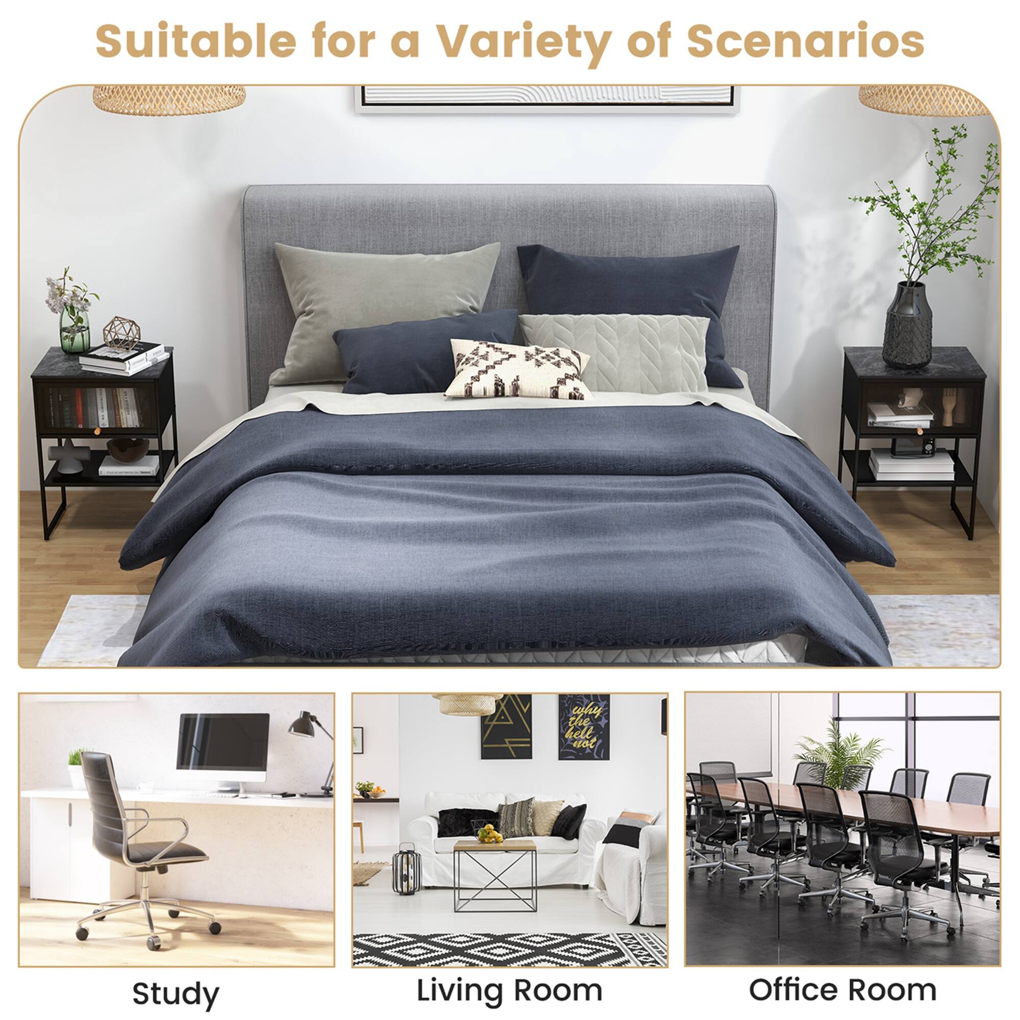 Suitable for a Variety of Scenarios: The colorful kell 4oC study, living room, office room.