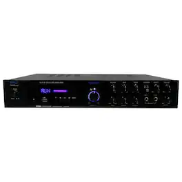 PYLE - Multi-Channel Bluetooth Home Amplifier - Black