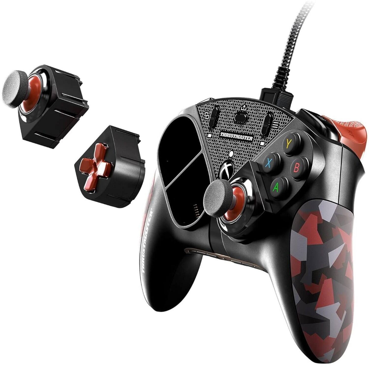 Alt View 4. Thrustmaster - Thrustmaster eSwap X Color Pack - Red:  Compatible with PC, Xbox X|S - Multicolor.