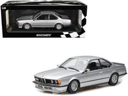 1982 BMW 635 CSi 1/18 Diecast Model Car by Minichamps - Silver Metallic