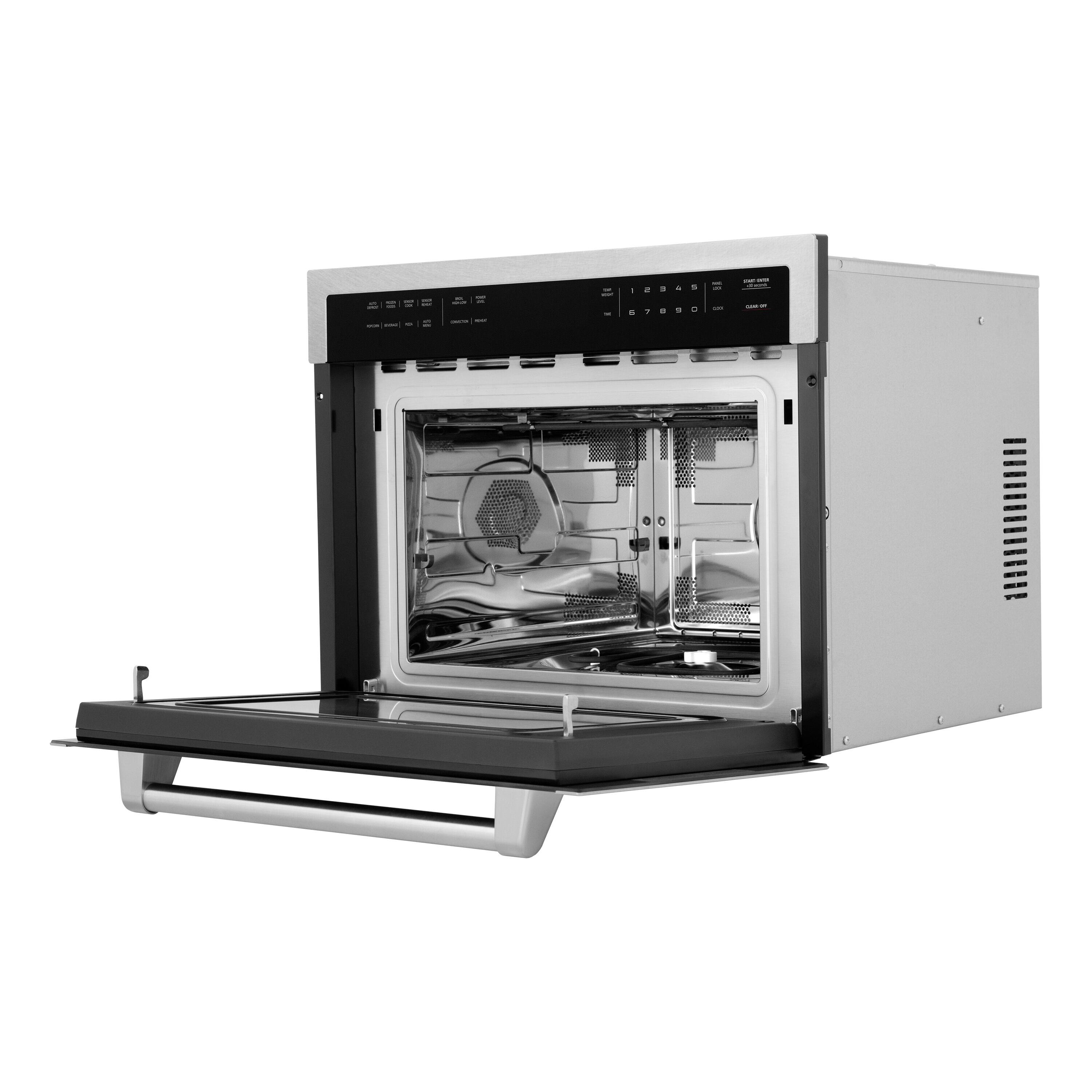 The text on the image reads "I.DAS a - - - ...O a a -." However, this text does not provide any context or information about the image. The image shows a microwave oven with a clear door, which is placed on a counter.