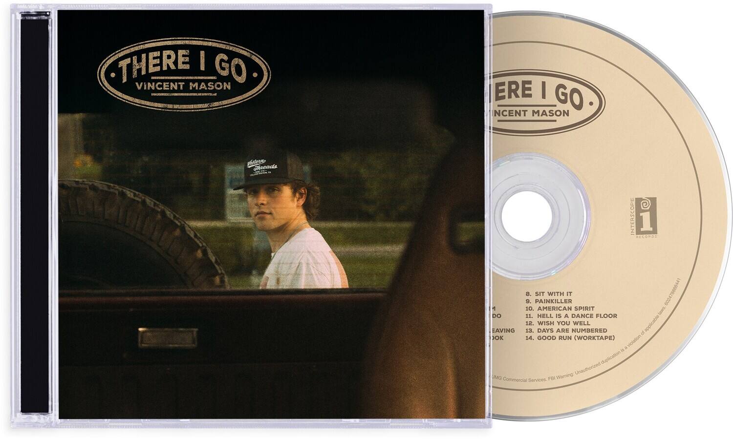 Vincent Mason - There I Go   - COMPACT DISCS [CD]