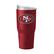 Front. Logo Brands - San Francisco 49ers 30oz. Flipside Powder Coat Tumbler - Multicolor.