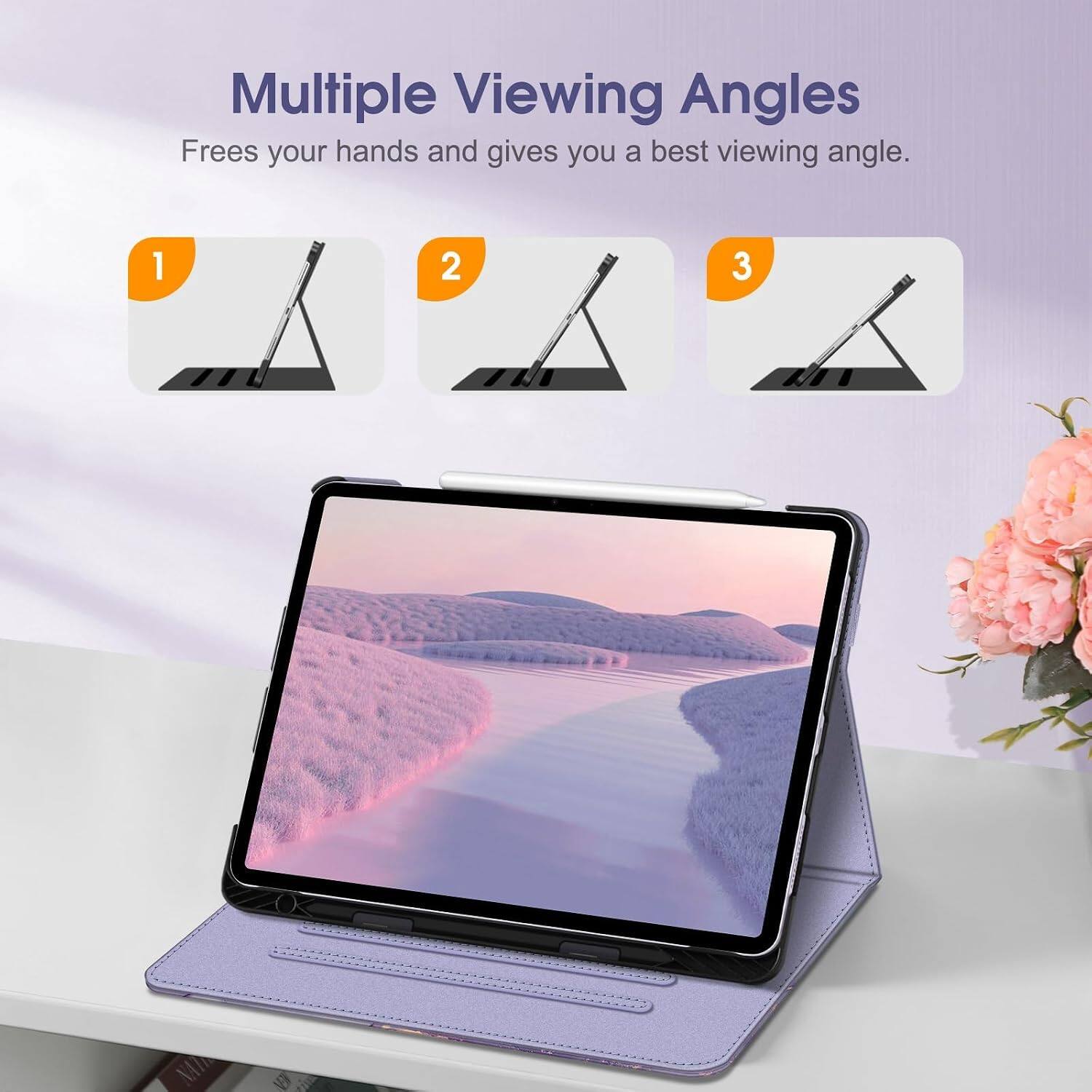 Multiple Viewing Angles  
Frees your hands and gives you a best viewing angle.  
1  
2  
3