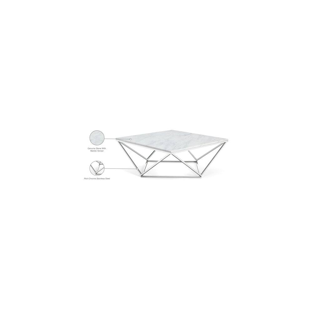 - Genuine Stone With Marble Texture
- Rich Chrome Stainless Steel