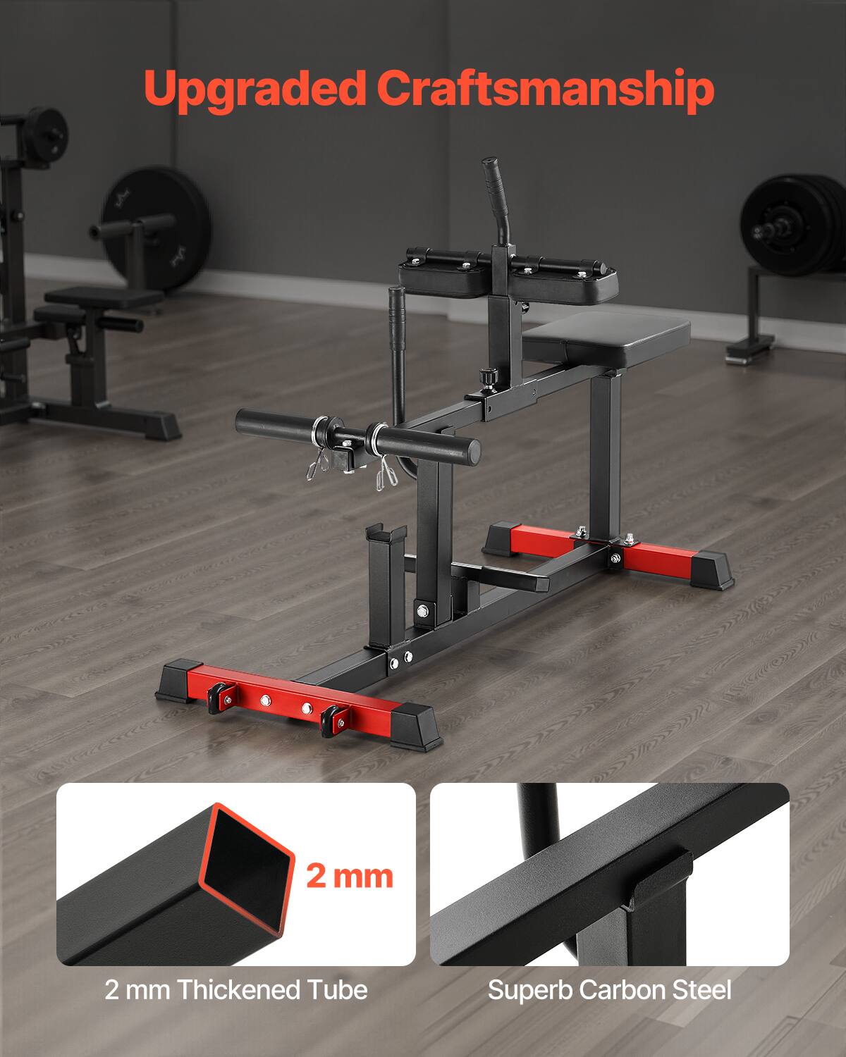 Upgraded Craftsmanship

2 mm Thickened Tube

Superb Carbon Steel