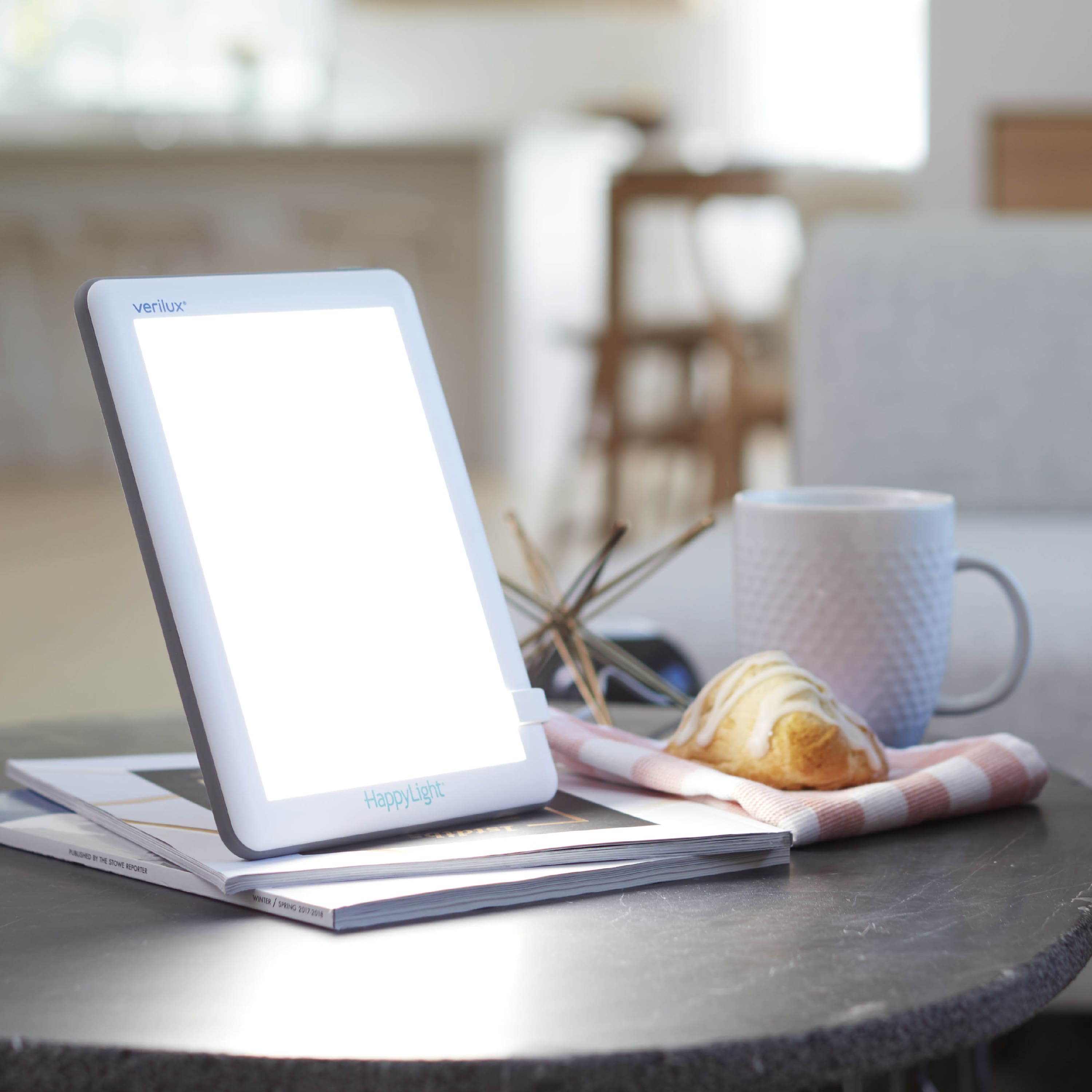 Alt View 11. Verilux - HappyLight Lucent UV-Free LED Light Therapy Lamp, 35 sq in Lens Size - White.