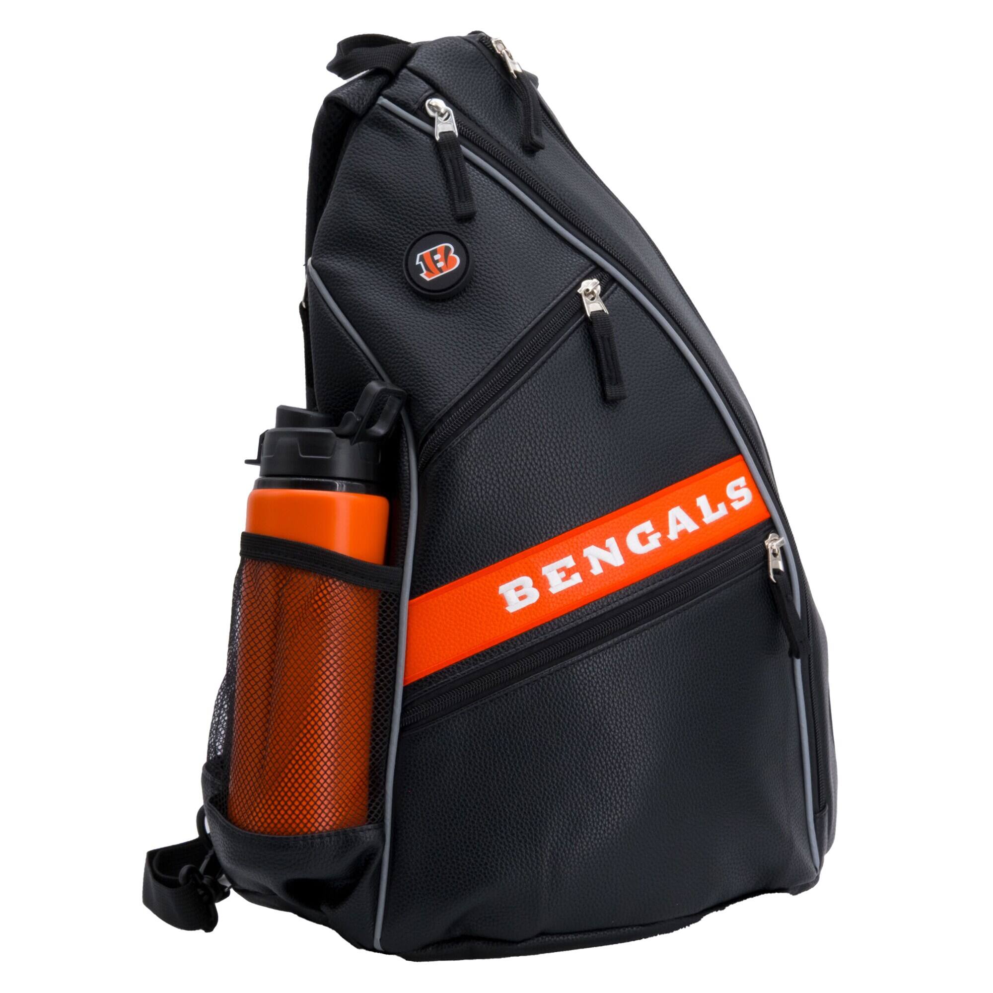 Alt View 2. Team Golf - Cincinnati Bengals Embroidered Team Pickleball Backpack - Multicolor.