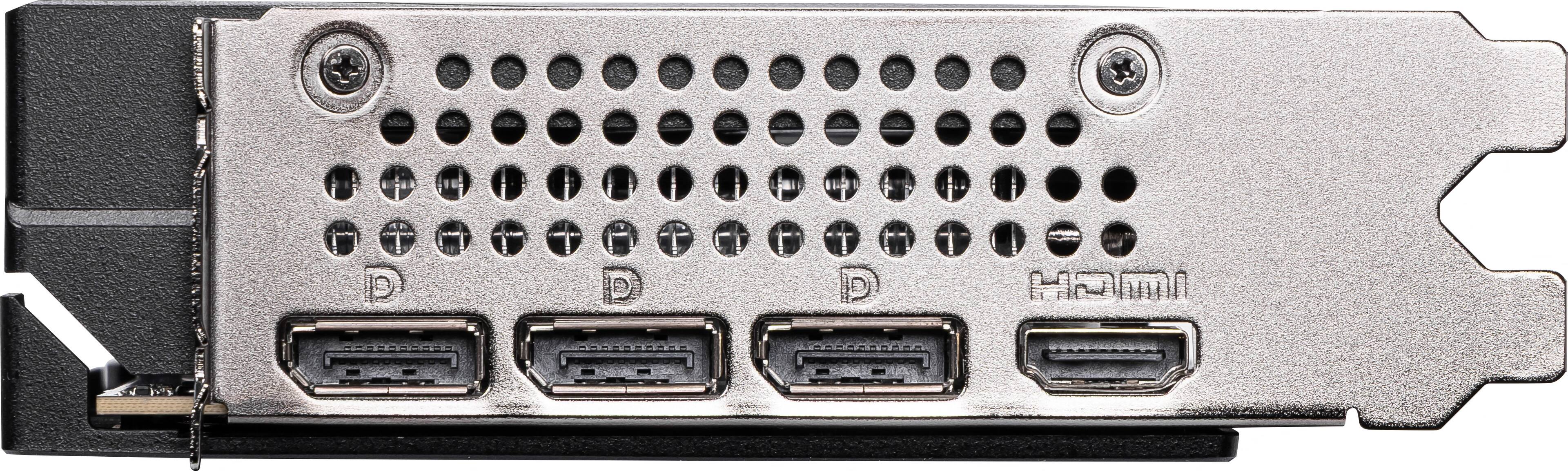 Alt View 4. MSI - NVIDIA GeForce RTX 5060 Ti 8G SHADOW 2X OC PLUS 8GB GDDR7 PCI Express Gen 5 Graphics Card - Black.