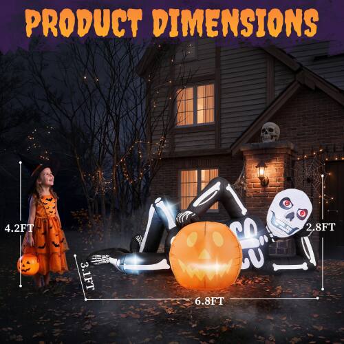 PRODUCT DIMENSIONS
4.2FT
3.1FT
6.8FT
2.8FT
