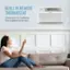 Built-in Remote Thermostat: Control your Air Conditioner from anywhere in the room.