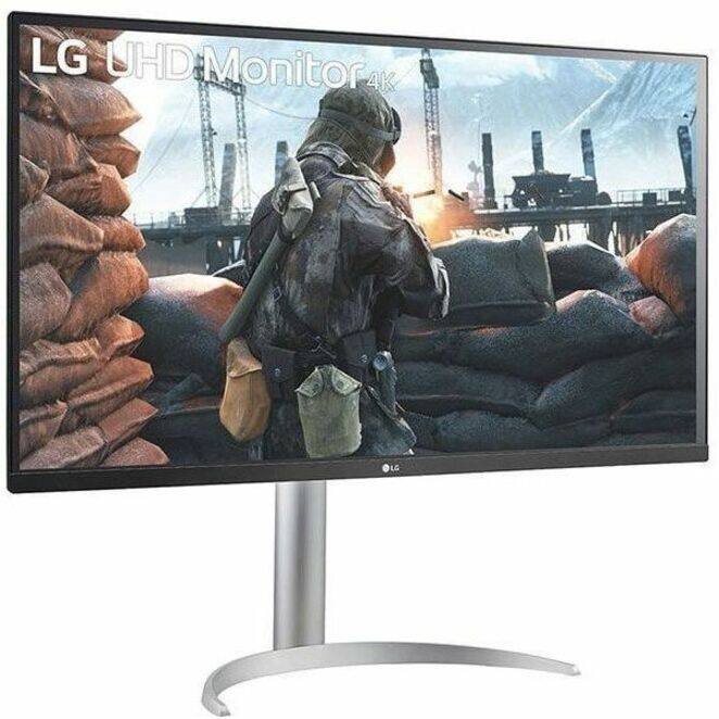 Alt View 5. LG - LG 27BP55U-B 27" Class 4K UHD LCD Monitor - 16:9 - Black, Textured Black - 27" Viewable - In-plane Switching (IPS) - Black.