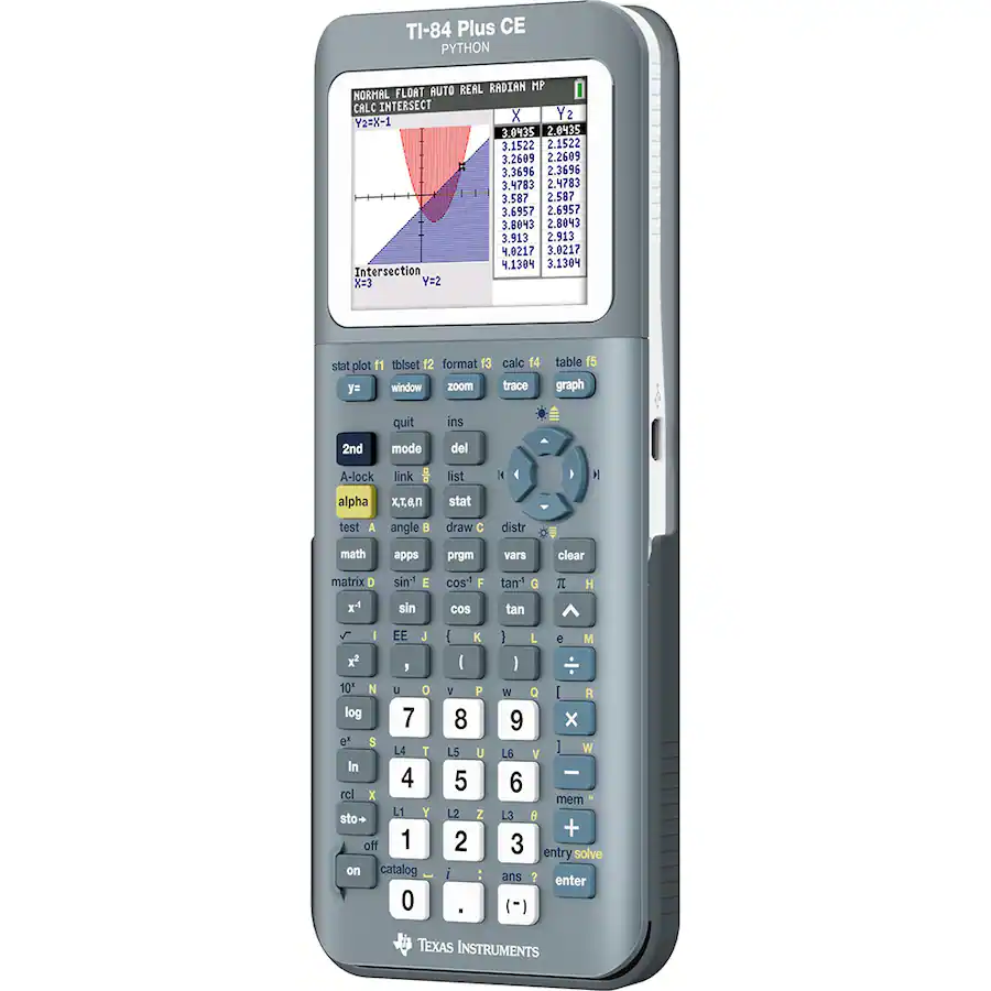 Texas Instruments TI 84 Plus CE Graphing Calculator 84CEPY/FC/1L1/E8 ...