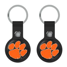 Keyscaper - Clemson Tigers Two-Pack AirTag Holders - No Size - Black